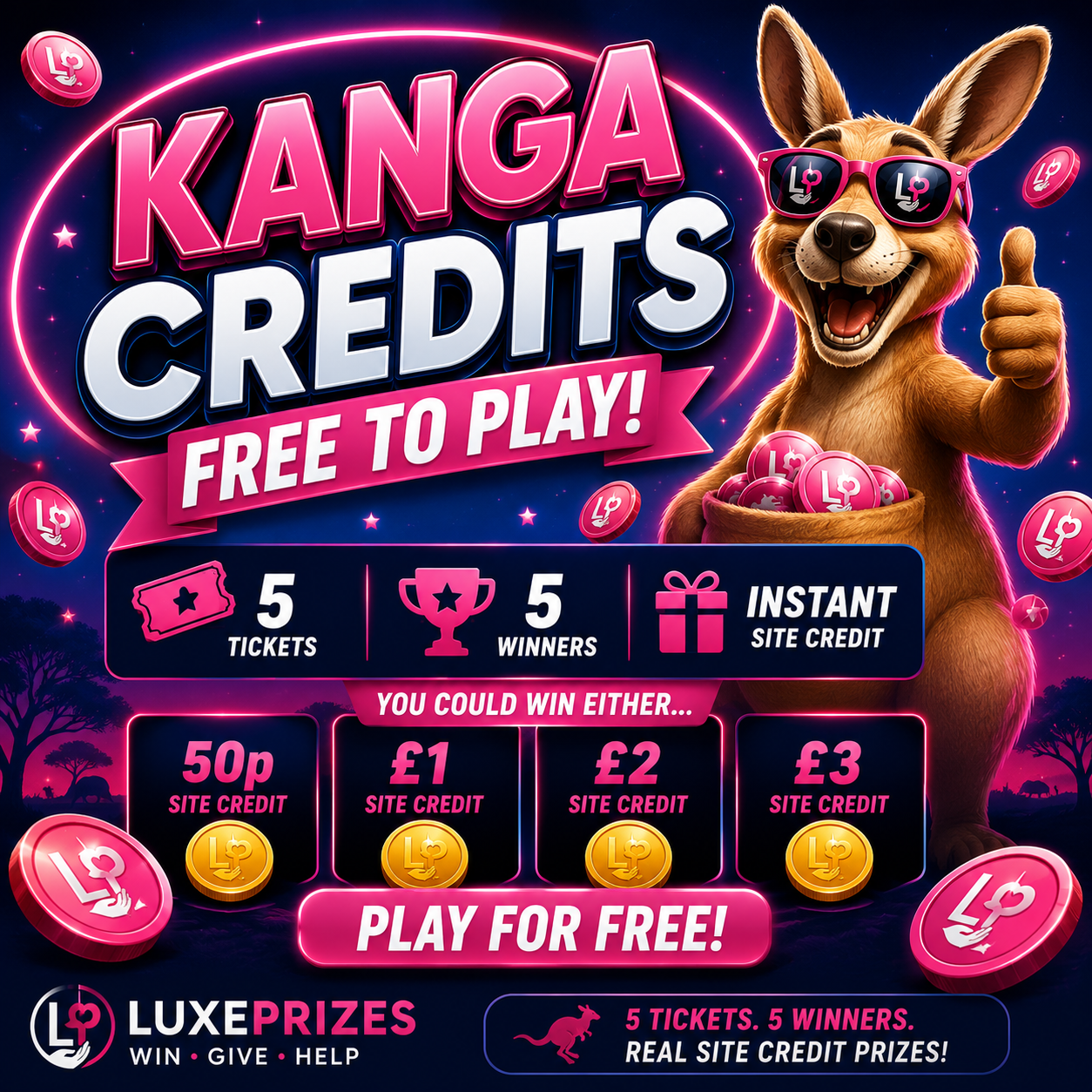 Free Site Credit!