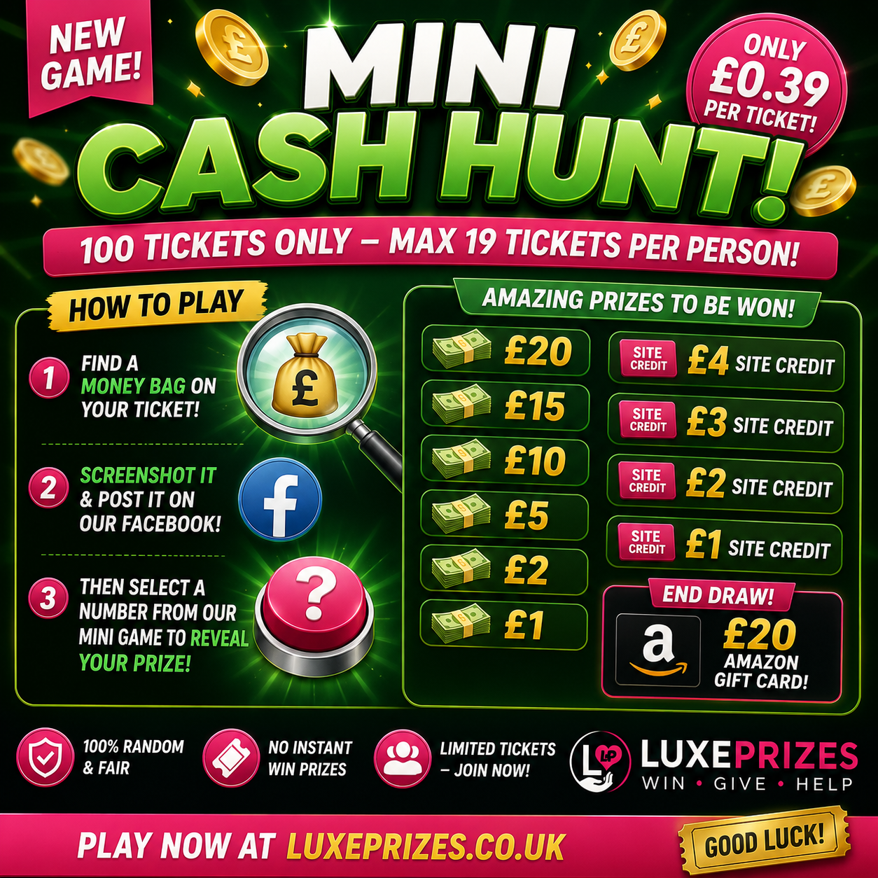 Mini Cash Hunt