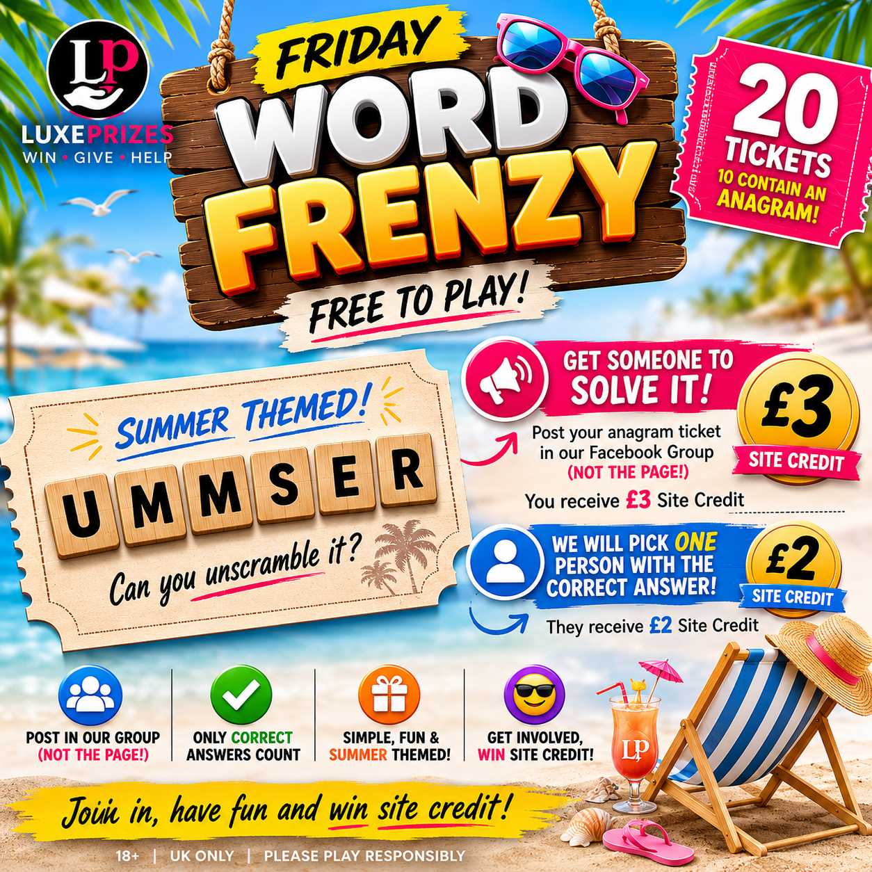 Friday Word Frenzy