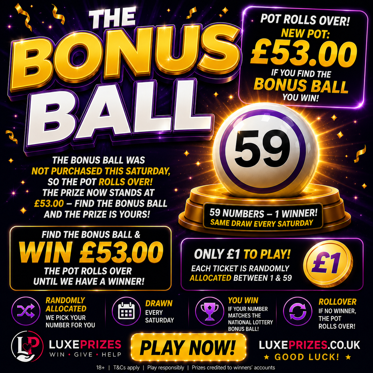 The £1 Bonus Ball