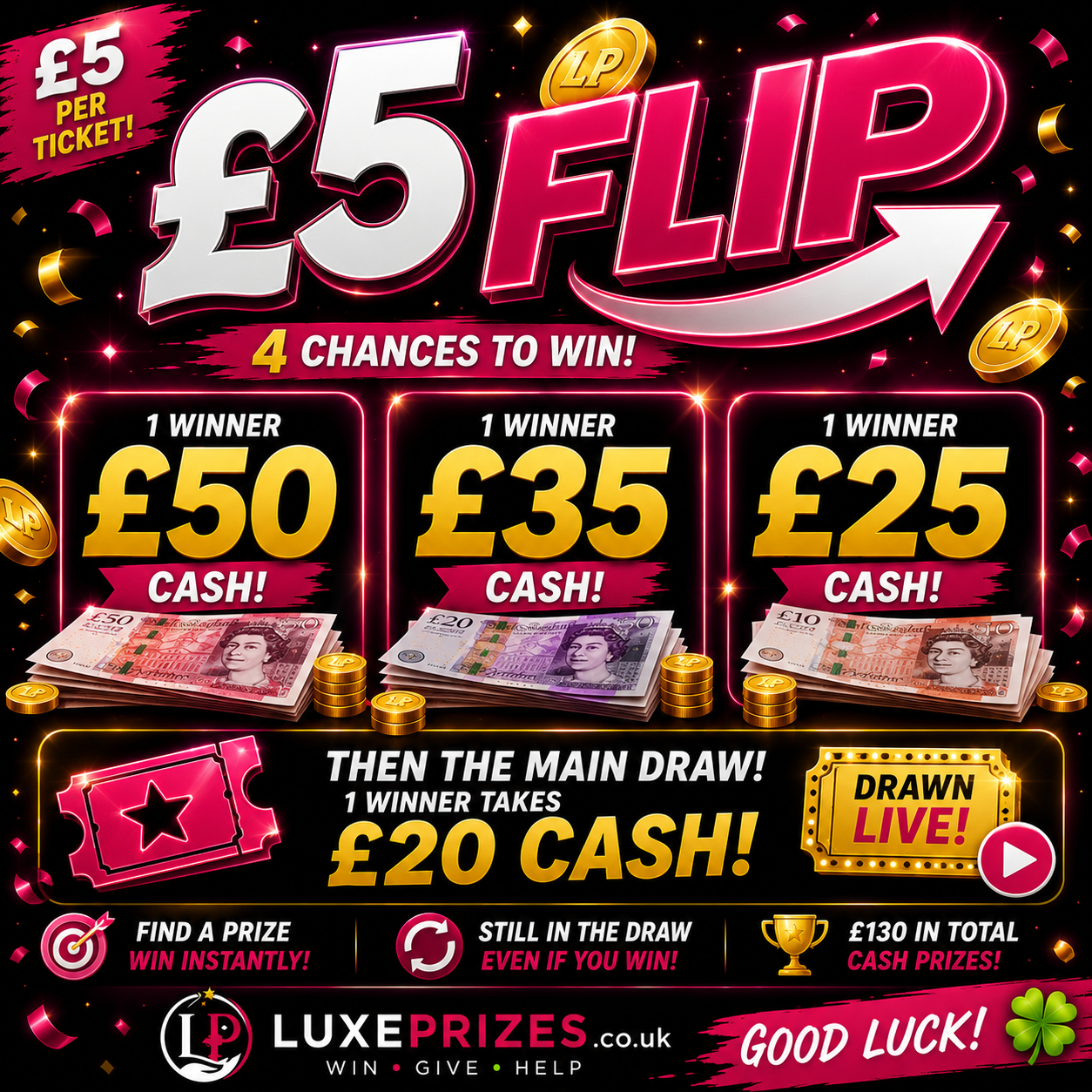 £5 Flip!