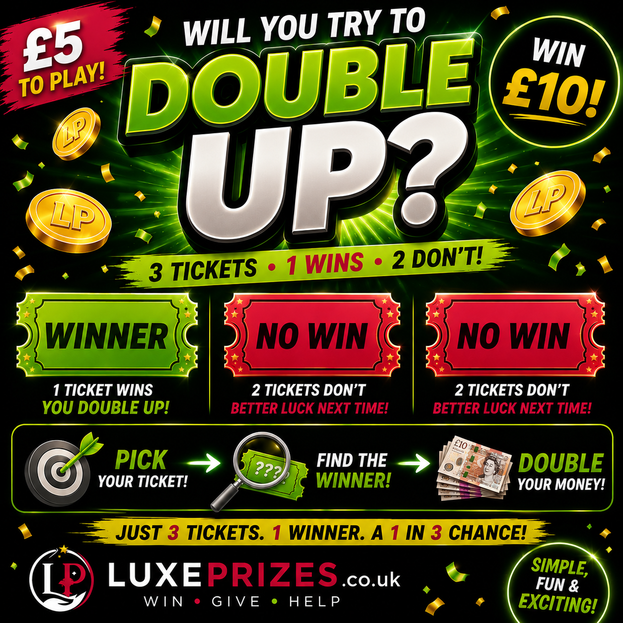 £5 Double Up