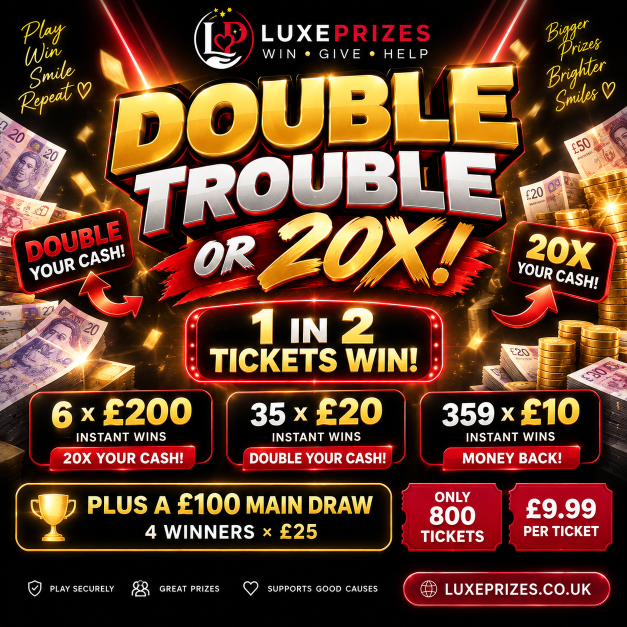 Double, Trouble or 20X